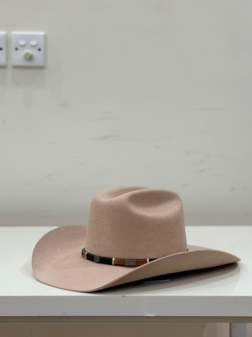 Royal Stallion Fashion Beige Wool Western Cowboy Hat