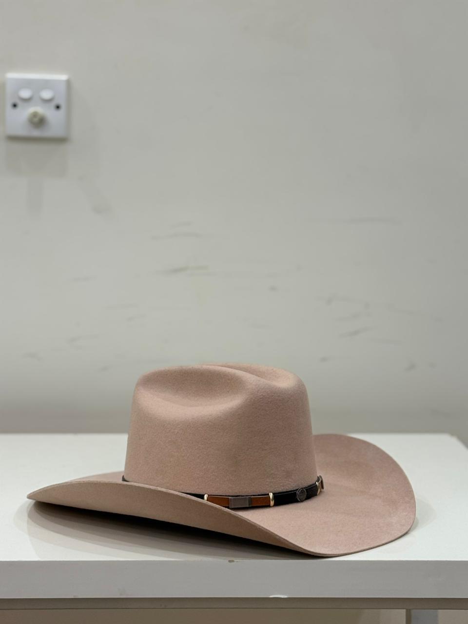 Royal Stallion Fashion Beige Wool Western Cowboy Hat