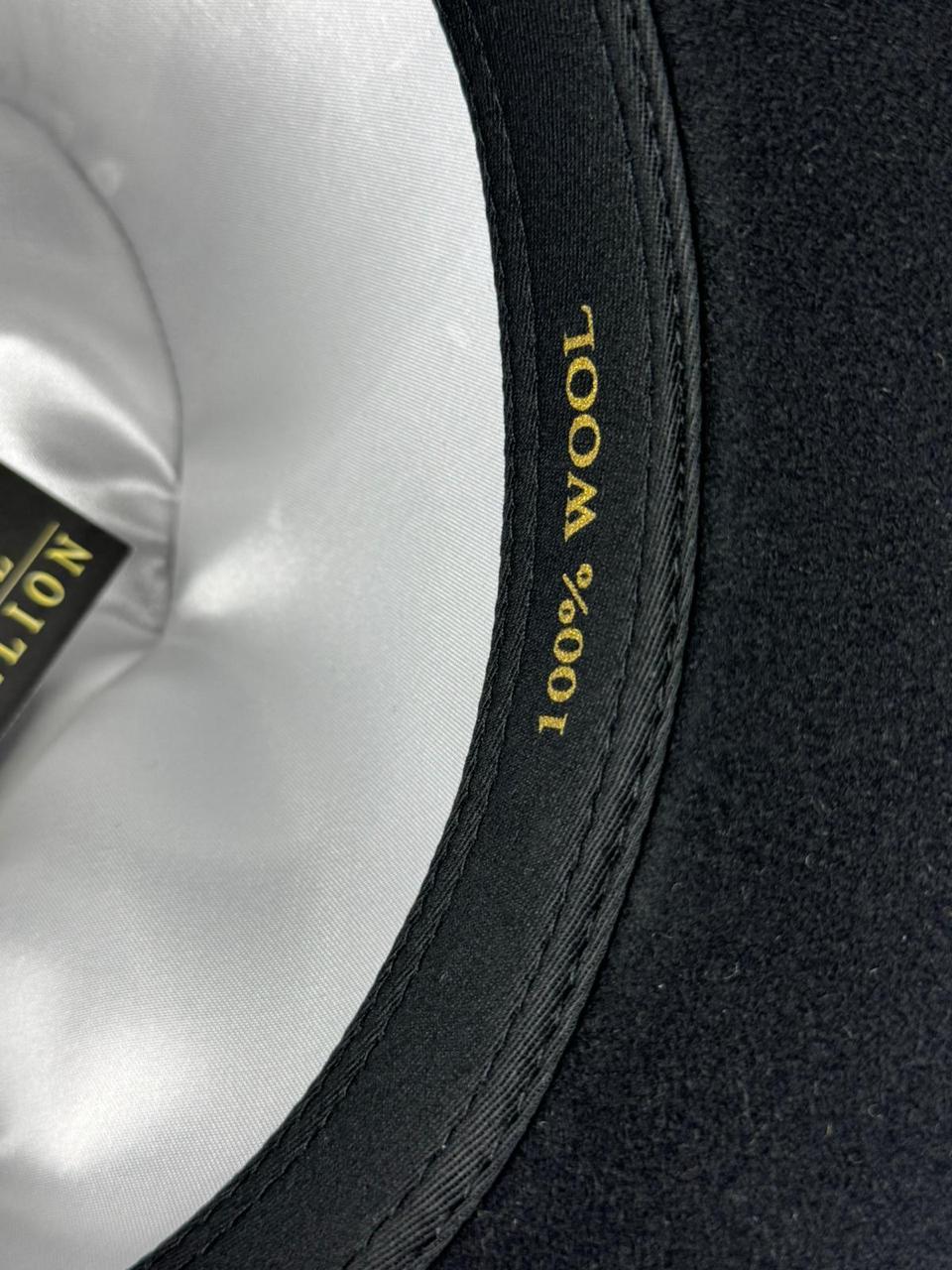 Royal Stallion Fashion Black Wool Western Cowboy Hat – Longhorn Edition