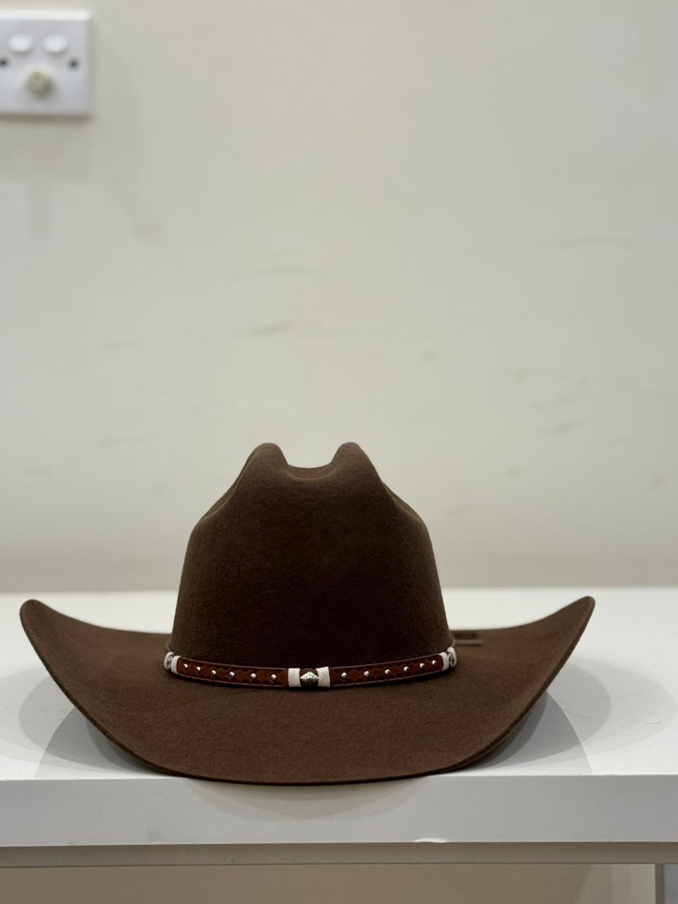 Royal Stallion Fashion Dark Brown Wool Western Cowboy Hat