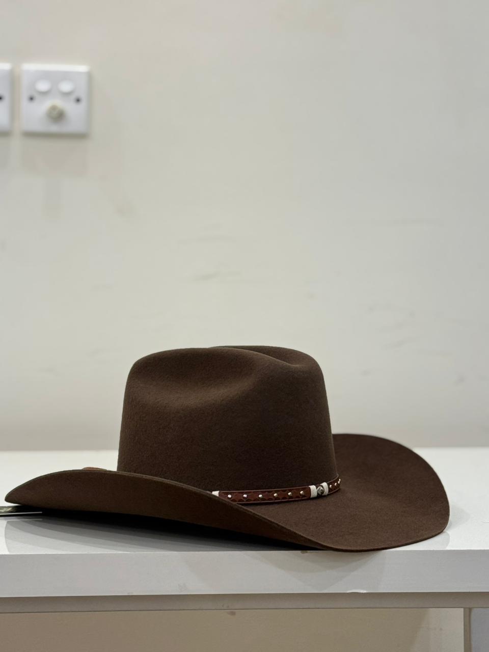 Royal Stallion Fashion Dark Brown Wool Western Cowboy Hat
