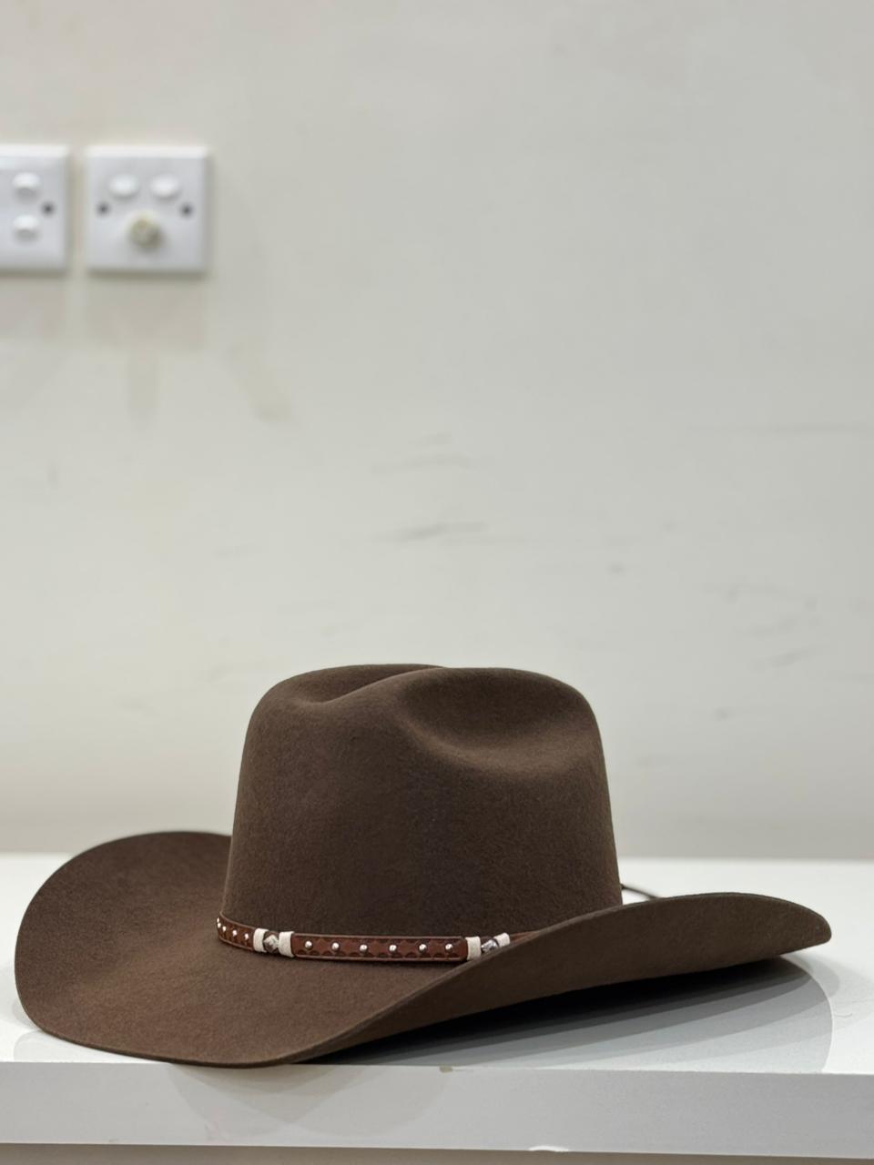 Royal Stallion Fashion Dark Brown Wool Western Cowboy Hat