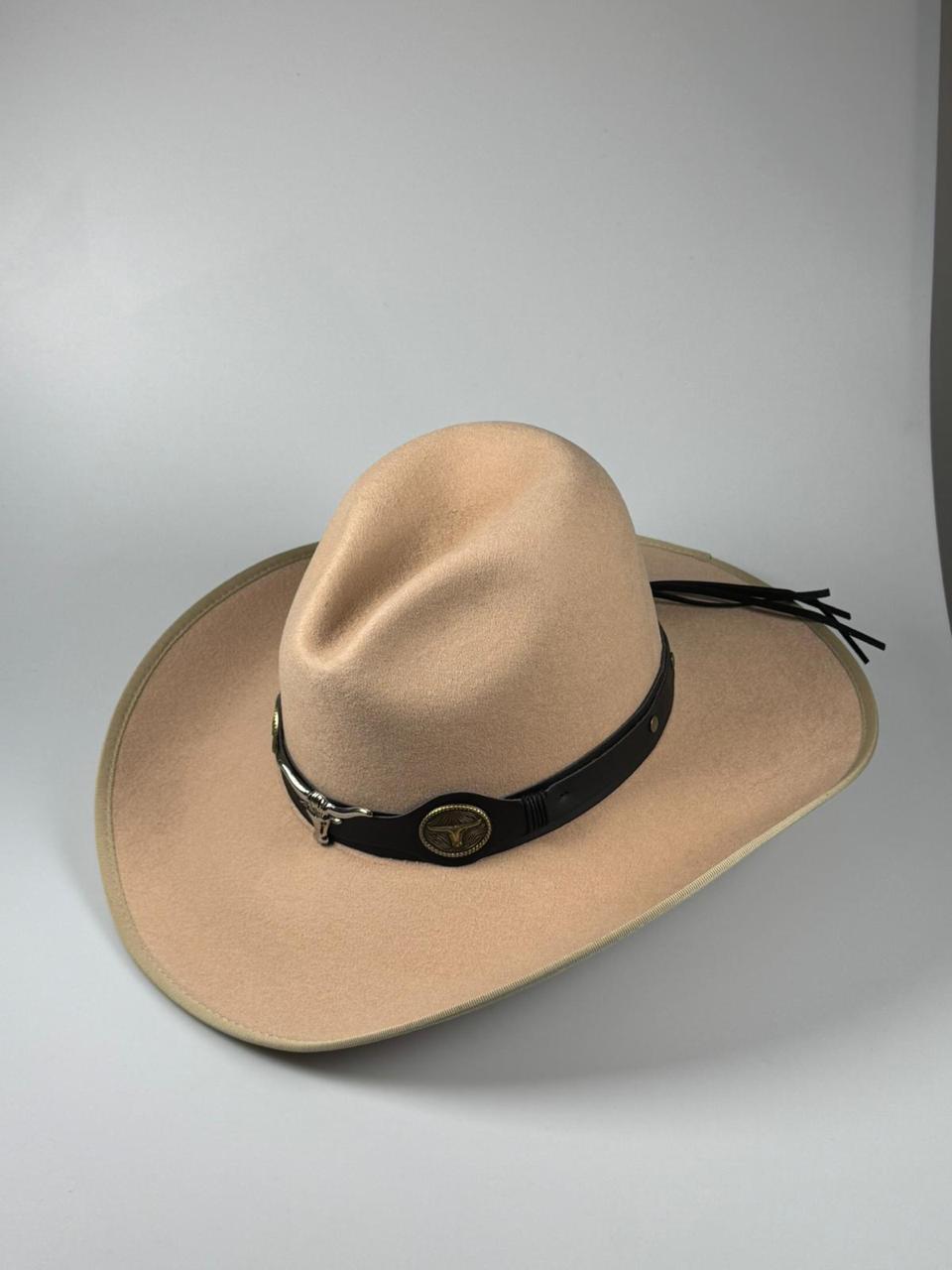 Royal Stallion Fashion Sand Beige Wool Western Cowboy Hat
